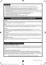 Preview for 4 page of TP active fun Trampeazee TP265 Instructions For Assembly Maintenance And Use