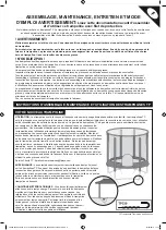 Preview for 5 page of TP active fun Trampeazee TP265 Instructions For Assembly Maintenance And Use