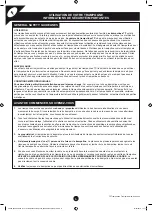 Preview for 6 page of TP active fun Trampeazee TP265 Instructions For Assembly Maintenance And Use