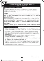 Preview for 14 page of TP active fun Trampeazee TP265 Instructions For Assembly Maintenance And Use