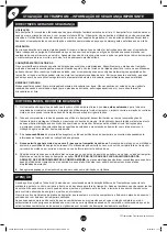 Preview for 22 page of TP active fun Trampeazee TP265 Instructions For Assembly Maintenance And Use