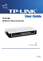 Preview for 1 page of TP-Link ADSL2/2+ User Manual