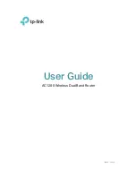 TP-Link Archer A50 User Manual предпросмотр