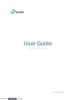 TP-Link Archer AX1500 User Manual preview