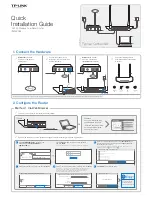 TP-Link Archer C20 Quick Installation Manual предпросмотр