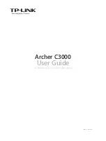 TP-Link Archer C3000 User Manual предпросмотр