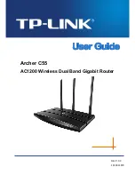 Предварительный просмотр 1 страницы TP-Link Archer C55 User Manual