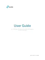 Предварительный просмотр 1 страницы TP-Link Archer T3U Nano User Manual