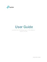 Preview for 1 page of TP-Link Archer TXE75E User Manual