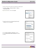 Preview for 2 page of TP-Link Archer VR1600v Configuration Manual