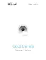 TP-Link Cloud Camera Quick Start Quide preview