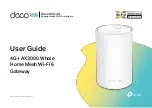 TP-Link Deco X50-4G User Manual preview