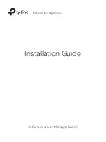 TP-Link JetStream L2 Installation Manual preview