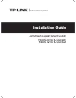 Preview for 1 page of TP-Link JetStream T1600G-28TS Installation Manual