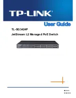 TP-Link JetStream TL-SG3424P User Manual предпросмотр