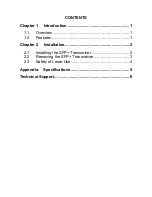 Предварительный просмотр 5 страницы TP-Link JetStream TXM431 Series SFP+ Installation Manual