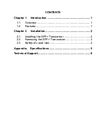 Preview for 5 page of TP-Link JetStream TXM431 Series SFP+ Installation Manual