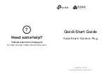 TP-Link Kasa Smart Quick Start Manual preview