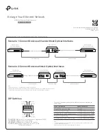 Предварительный просмотр 1 страницы TP-Link MC100CM User Manual