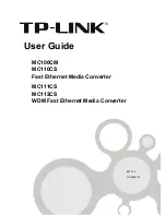 TP-Link MC110CS User Manual preview