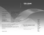 TP-Link NC210 Quick Installation Manual предпросмотр