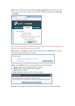 Preview for 2 page of TP-Link Pharos CPE210 How To Upgrade The Firmware