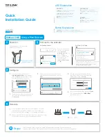 TP-Link RE350 Quick Installation Manual предпросмотр