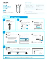 TP-Link RE355 Quick Installation Manual предпросмотр