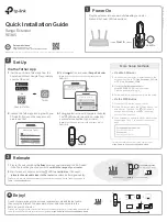 TP-Link RE365 Quick Installation Manual предпросмотр