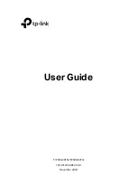 Preview for 1 page of TP-Link T3700G-28TQ User Manual