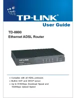 TP-Link TD-8800 User Manual предпросмотр