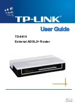 TP-Link TD-8810 User Manual предпросмотр