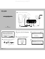 Preview for 1 page of TP-Link TD-8816 Quick Installation Manual