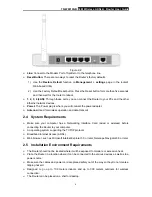 Preview for 11 page of TP-Link TD-W8910GB User Manual