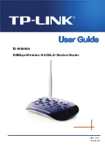 TP-Link TD-W8950N User Manual предпросмотр