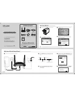 Предварительный просмотр 1 страницы TP-Link TD-W8961NB Quick Installation Manual