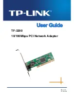 TP-Link TF-3200 User Manual preview