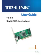 TP-Link TG-3269 User Manual предпросмотр