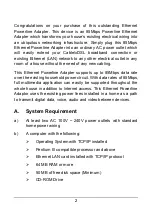 Preview for 3 page of TP-Link TL-PA101 Quick Installation Manual