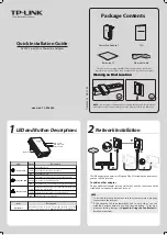 Предварительный просмотр 1 страницы TP-Link TL-PA2030 Quick Installation Manual