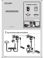 Предварительный просмотр 1 страницы TP-Link TL-PA251 Quick Installation Manual