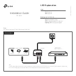 Preview for 1 page of TP-Link TL-POE170S Installation Manual