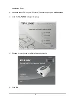 Предварительный просмотр 3 страницы TP-Link TL-PS210U Quick Installation Manual