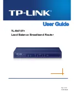 TP-Link TL-R470T+ User Manual предпросмотр