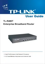 TP-Link TL-R480T User Manual предпросмотр