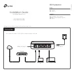 Предварительный просмотр 1 страницы TP-Link TL-SF1005D Installation Manual