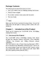 Preview for 7 page of TP-Link TL-SF1008P User Manual