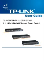 TP-Link TL-SF2109P User Manual предпросмотр