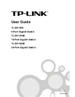 TP-Link TL-SG1008 User Manual preview