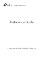 TP-Link TL-SG1008MP Installation Manual preview